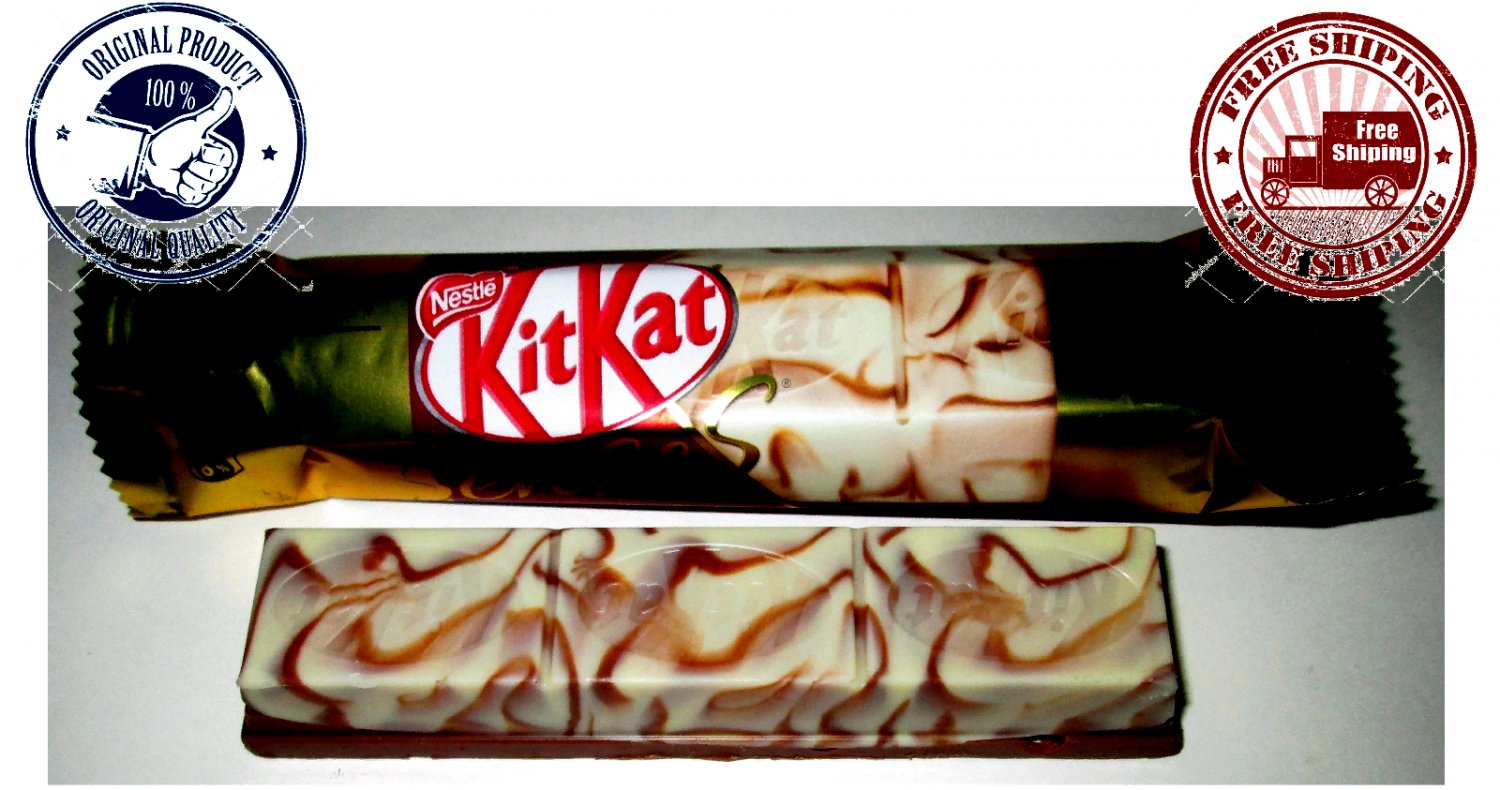 New candy chocolate KitKat "DELUXE COCONUT" 40g from Russia