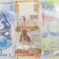 100 rubles 2018 FIFA world Cup Russia & Crimea & Sochi 2014