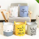 Folding Laundry Basket Cartoon Storage Standing Toys Clothing Storage Bucket Laundry