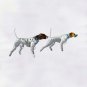 Affable Racing Dogs Machine Embroidery Design | 4x4 Hoop Embroidery Design By EMBMall
