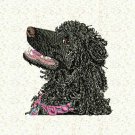 Professionally Digitized Furry Dog Machine Embroidery Design | 4x4 Hoop Embroidery Design By EMBMall