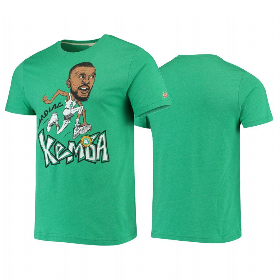 Youth Kemba Walker Caricature Tri-Blend T-Shirt