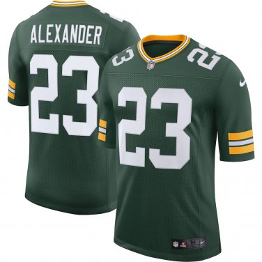 Jaire Alexander Green Bay Packers Jersey #23 Impact Black Limited Rush