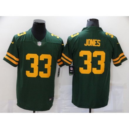 Aaron Jones Green Bay Packers 33 Olive Vapor Limited Player Jersey -  Allprintify