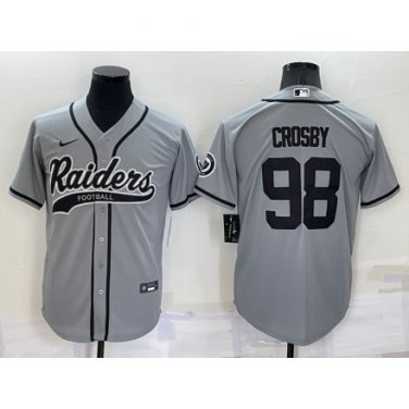 Las Vegas Raiders Maxx Crosby #98 Limited Black Jersey