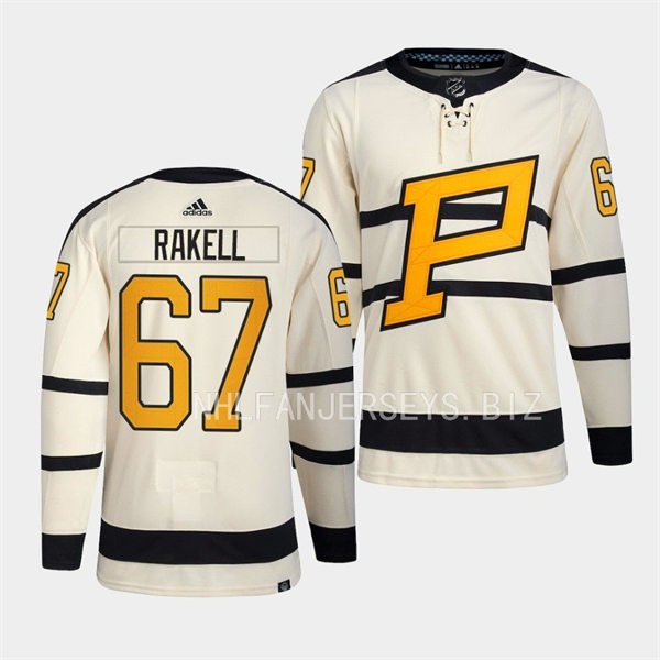 Pittsburgh Penguins #67 Rickard Rakell 2023 Winter Classic Player ...