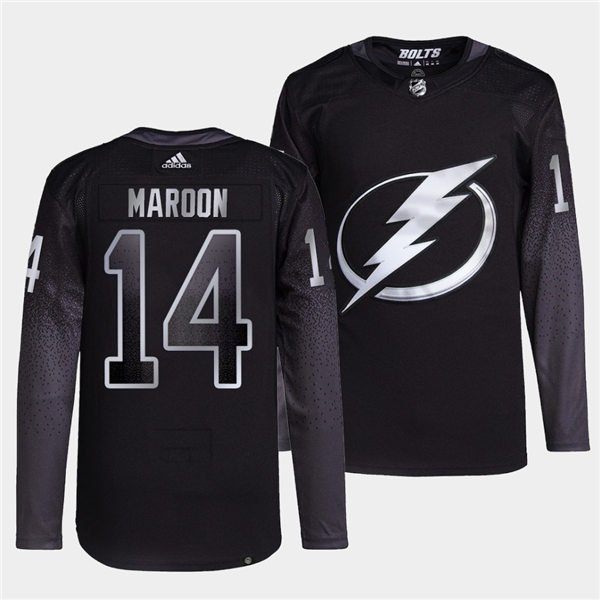 Tampa Bay Lightning #14 Patrick Maroon Black Alternate Player Jersey