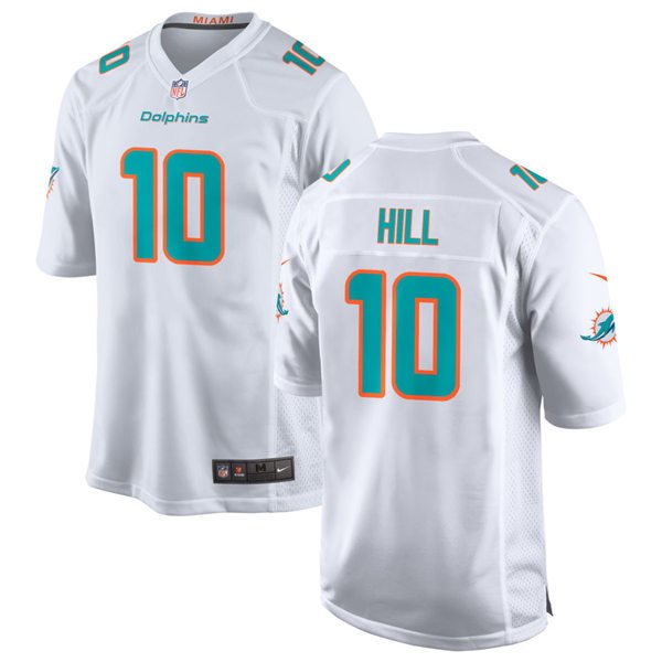 Miami Dolphins #10 Tyreek Hill White Vapor Untouchable Jersey