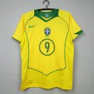 9 Ronaldo Brazil 2004 Retro Jersey Home Soccer Retro Jersey Basil