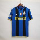 Adriano Inter Milan 2008 2009 Retro Jersey Soccer Retro Jersey