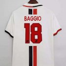 Baggio AC Milan 1995 96 Retro Jersey Home Soccer Retro Jersey