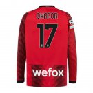 AC Milan 23 24 OKAFOR 17 Jersey Home Football Soccer long sleeves Jersey AC Milan