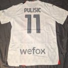 AC Milan 23 24 PULISIC 11 Jersey Away Shirt Soccer Jersey AC Milan 2023 2024_2
