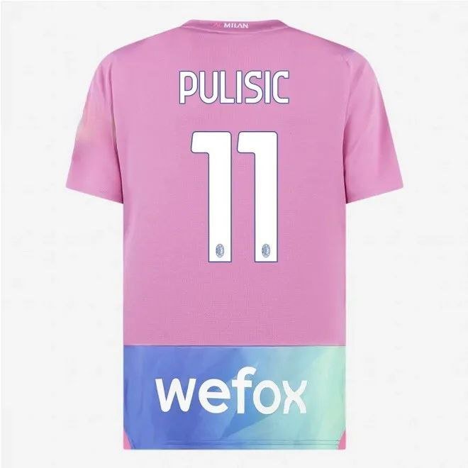 AC Milan 23 24 PULISIC Away Jersey New Soccer