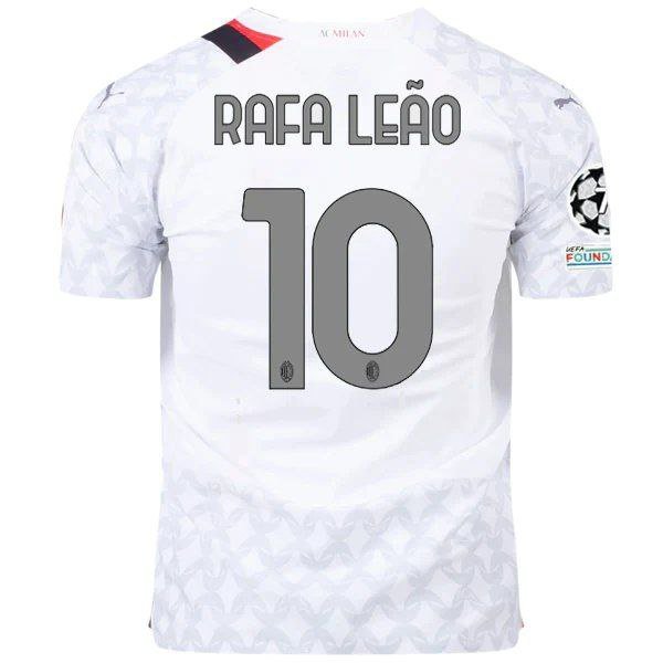 AC Milan 23 24 RAFA LEAO 10 Jersey Away Football Shirt sleeves Jersey AC Milan