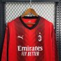 AC Milan 23 24 THIAW 28 Jersey Home Football Soccer long sleeves Jersey AC Milan