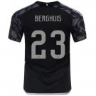 Ajax 23 24 BERGHUIS 23 Jersey Away Football Soccer Shirt Jersey Ajax_1