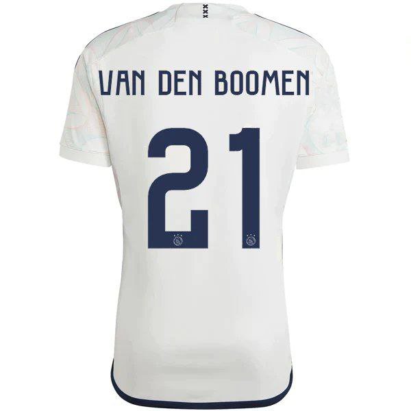 Ajax 23 24 VAN DEN BOOMEN 21 Jersey Away Football Soccer Shirt Jersey Ajax_1