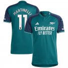 Arsenal 23 24 MARTINELLI 11 Jersey Away Football Soccer Shirt Jersey 23 24 Arsenal_1