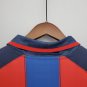 Barcelona 2003 04 Retro Jersey Home Long sleeve Soccer Jersey Barcelona 03 04