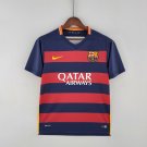 Barcelona 2015 16 Retro Jersey Home Soccer Jersey Barcelona 15 16