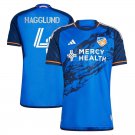 Cincinnati 23 24 HAGGLUND 4 Jersey Home Soccer Jersey Cincinnati 2023 2024