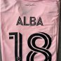Inter Miami 2023 2024 ALBA 18 Jersey Home Soccer Jersey 23 24 Miami