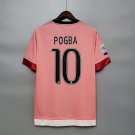 Juventus 2015 16 Jersey POGBA 10 Away  Retro Soccer Shirt Men's Football Juventus