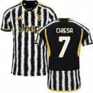 Juventus Jersey CHIESA 7 Home 23 24 New Soccer Jersey