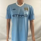 Kun Aguero #16 Manchester City 201112 Premier League Jersey-