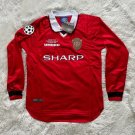 League Final Jersey  David Beckham Manchester United 1999 Champions