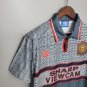Manchester United 1995 96 Retro Jersey Away New Soccer Jersey M-U