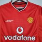 Manchester United 2000 01 Retro Jersey Home New Soccer Jersey M-U