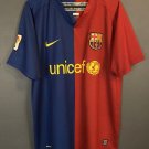 MEN BARCELONA 2008-2009 LEO MESSI  SOCCER FOOTBALL SHIRT JERSEY MAILLOT