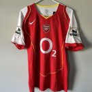 Men’s Thierry Henry Arsenal   Retro Vintage Red Jersey