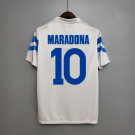 Napoli 1988 89 Retro MARADONA Jersey Away New Soccer Retro Jersey Napoli 90 91
