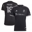 Nashville 23 24 MOORE 18 Jersey Away Soccer Shirt Jersey Nashville 2023 2024