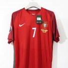 NEW Portugal 2016 EURO Winners Edition Home Ronaldo 7 Jersey Retro