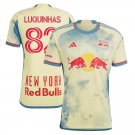 New York Red Bulls 23 24 LUQUNHAS 82 Jersey Away Men's Football Soccer Shirt Jersey 23 24_1