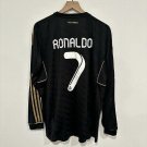 Real Madrid 11 12 RONALDO Retro Jersey Away Soccer Long Sleeve Retro Jersey_3