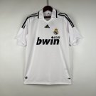 Real Madrid 2008 09 Retro Jersey Home Soccer Shirt Men's