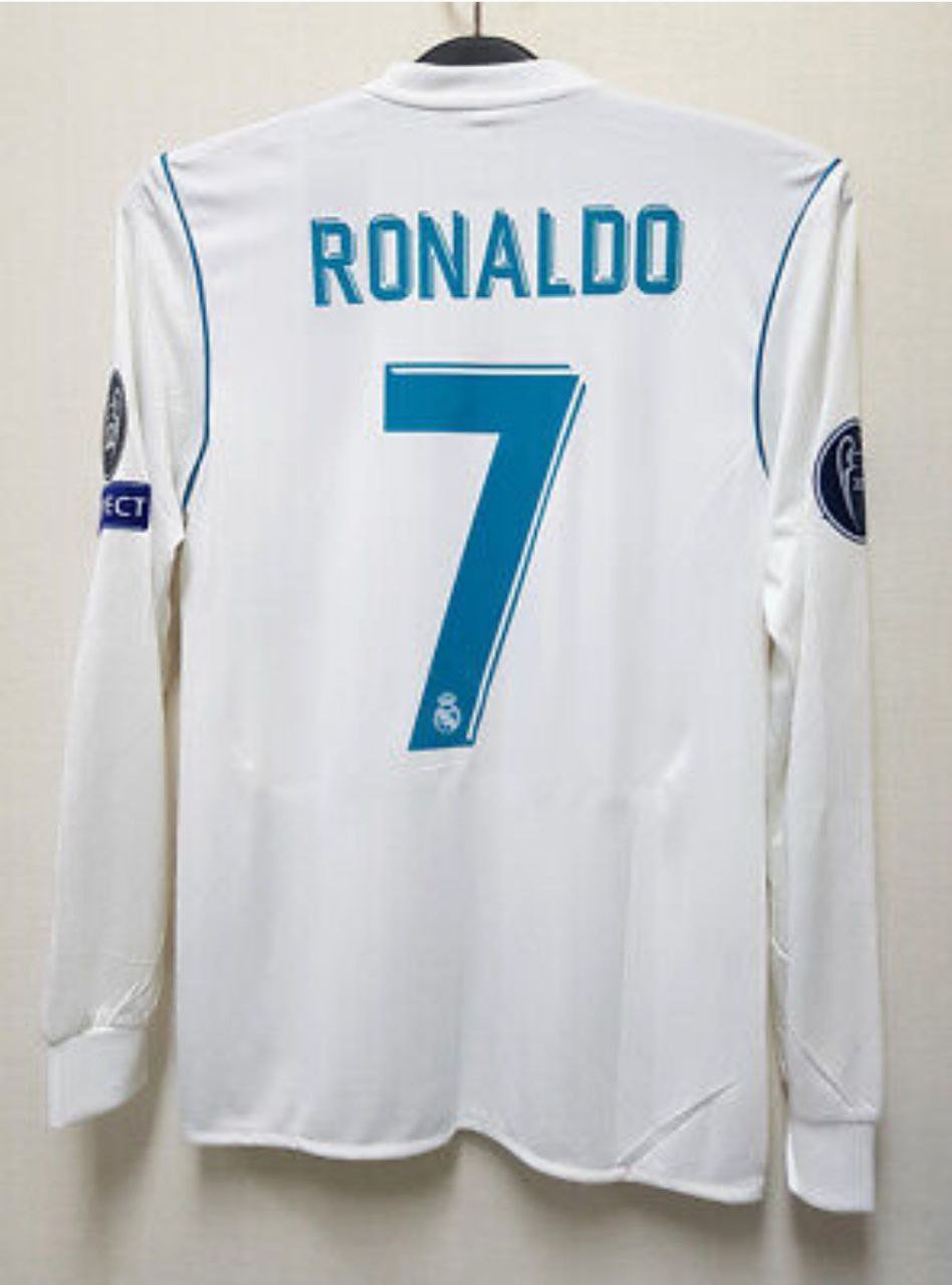 Real Madrid 2017 2018 Ronaldo Jersey Home Retor Soccer Shirt Men 17 18_1