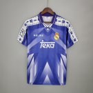 Real Madrid jersey 1996 97 Away Retro Soccer Shirt Men