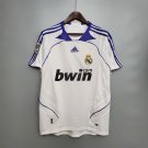Real Madrid jersey 2007 08 Home Retro Soccer Shirt Men