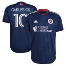 Revolution 23 24 Jersey CARLES GIL 10 Home Soccer Shirt Jersey Revolution 2023 2024