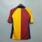 Roma 2001 02 Retro Jersey Home New Soccer Jersey Rome