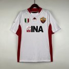 Roma Retro 2001 02 Jersey Away Retro Shirt Soccer Men's