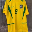 Ronaldo Brazil 2002 Retro Jersey Home Soccer Retro Jersey Basil