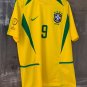 Ronaldo Brazil 2002 Retro Jersey Home Soccer Retro Jersey Basil