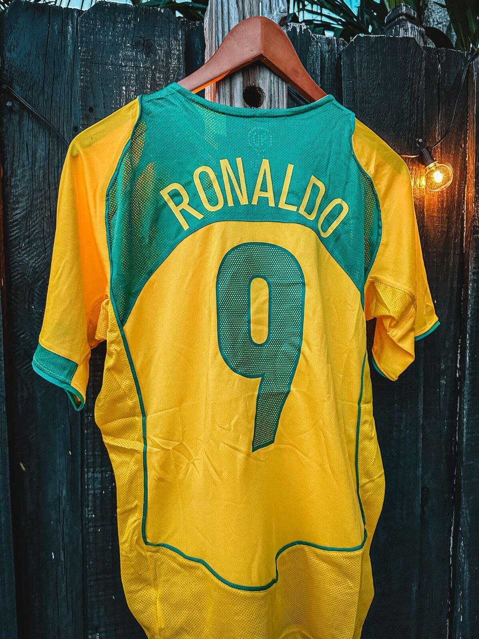 Ronaldo Brazil 2004 Retro Jersey Home Soccer Retro Jersey Basil